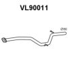 VENEPORTE VL90011 Exhaust Pipe